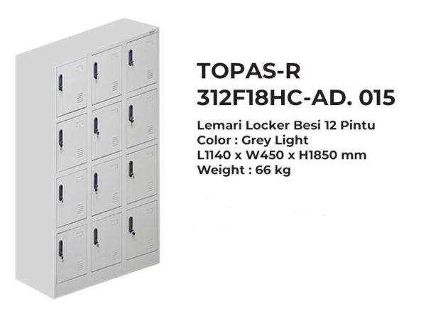 Locker Topas 312F18HC-AD-015