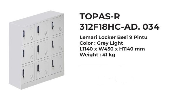 Locker Topas 312F18HC-AD-034