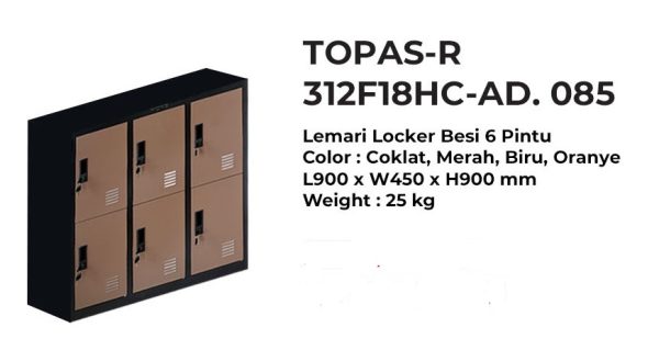 Locker Topas 312F18HC-AD-085